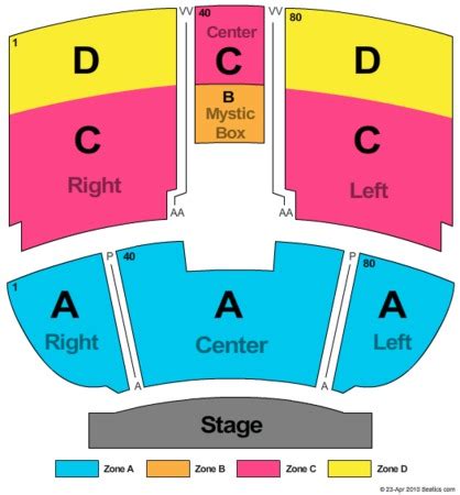 Mystic Lake Showroom Tickets in Prior Lake Minnesota, Seating Charts ...