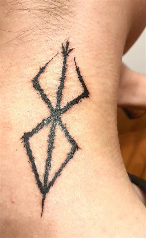 Got my Brand of sacrifice tattoo ^^ : r/Berserk