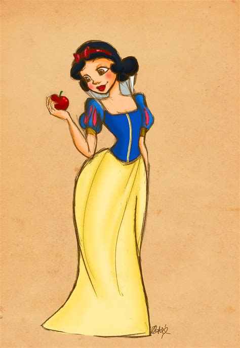 Snow White - Disney Princess Fan Art (11230532) - Fanpop