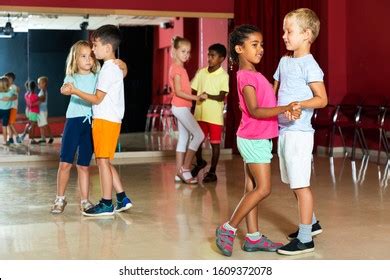 Happy Kids Dancing Salsa Dance Modern Stock Photo 1699087576 | Shutterstock