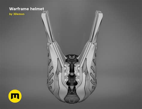 Warframe helmet – 3Demon – 3D print models download