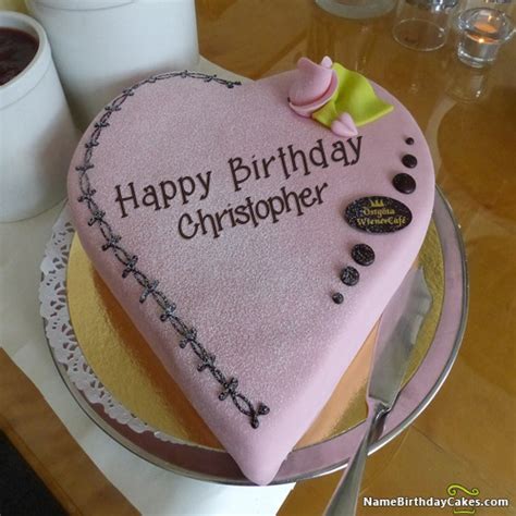 Happy Birthday Christopher Cakes, Cards, Wishes