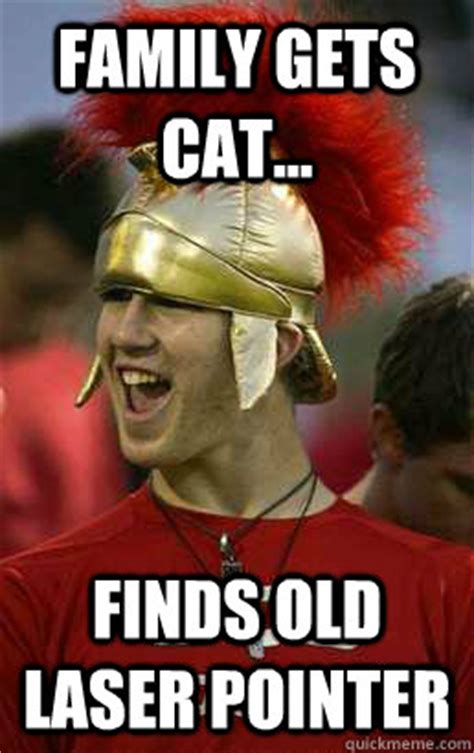 Family gets cat... Finds old laser pointer - Meme by Andrew Lunsford - quickmeme