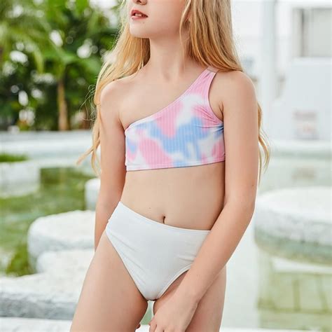 Kids Tie-Dye Teenage Swimsuit Kids Tie-Dye Teenage Girl | akolzol.com in 2021 | Girls swimsuits ...