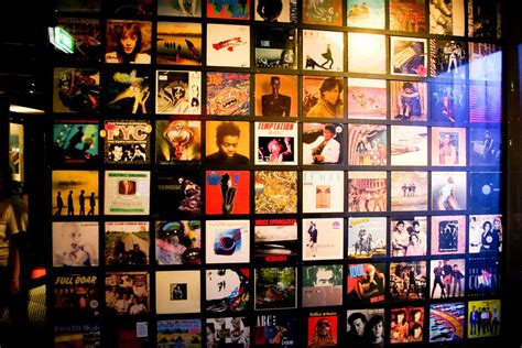 80's LP Wall | Vinyl record display, Wall, Interior wall design
