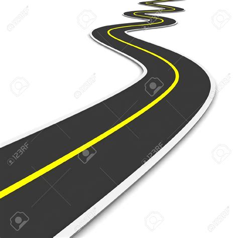 Highway clipart zigzag road, Highway zigzag road Transparent FREE for ...