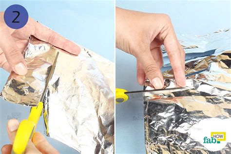 How to Sharpen your Scissors with Aluminum Foil | Fab How