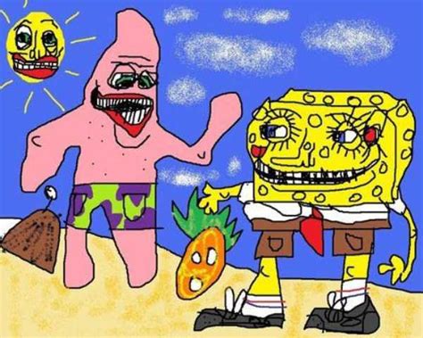 23 Highly Disturbing Pieces of Spongebob Fan Art | KLYKER.COM