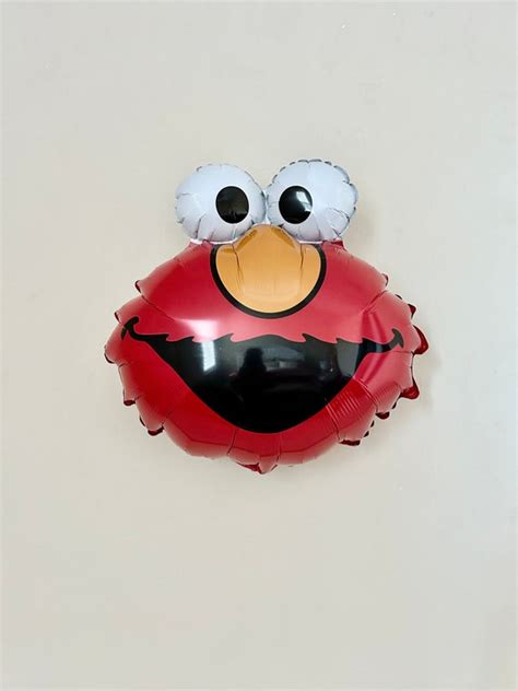 Elmo Balloon Sesame Street Party Elmo Party Decorations Elmo Balloons ...