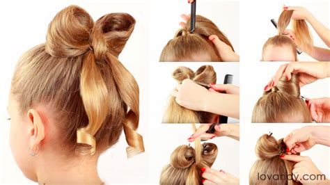 DIY: How To Make Hair Bow - Hairstyle TUTORIAL