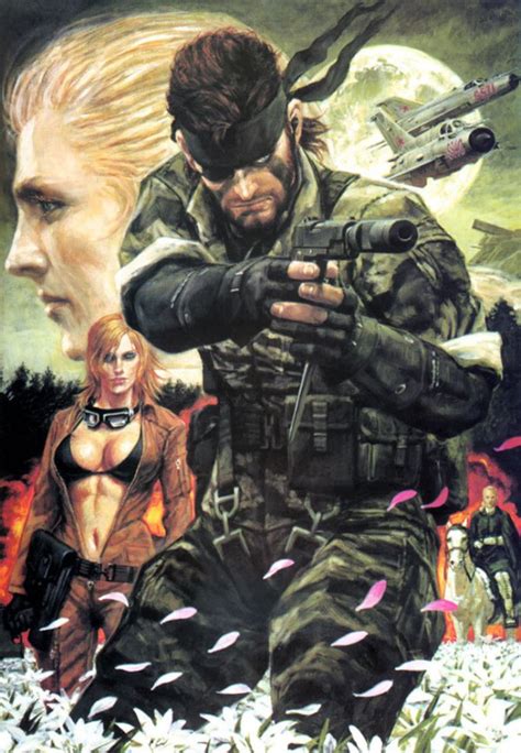 Metal Gear Solid Artwork by Noriyoshi Ohrai