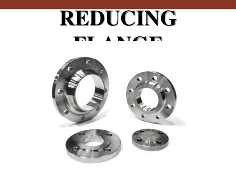 Reducing flange