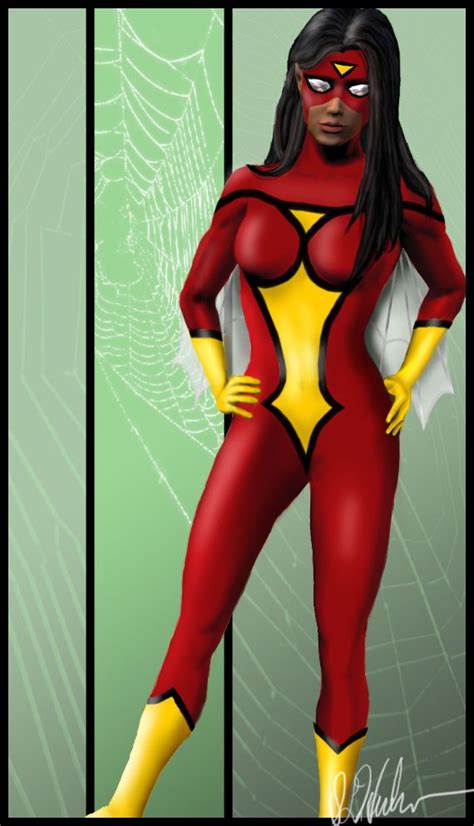 Jessica Drew, Spider-Woman by lilyinblue | Spider woman, Women, Jessica