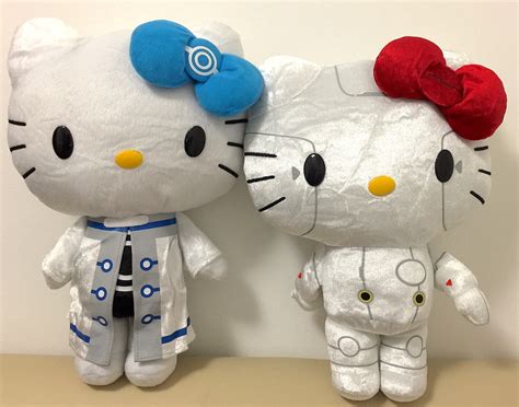 Scientist Kitty, and Robot Kitty Big Plushies : r/HelloKitty