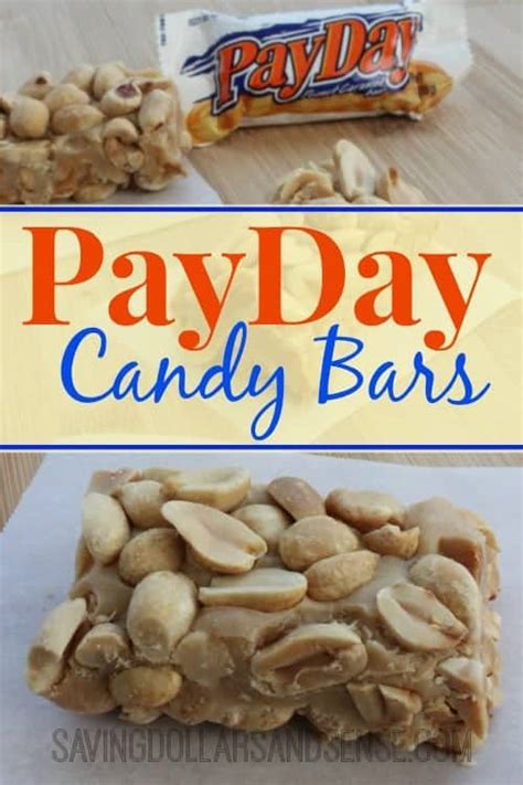 Homemade PayDay Candy Bars - Saving Dollars & Sense