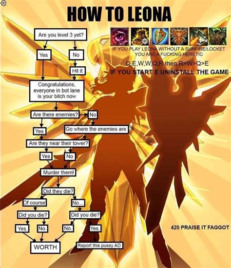 I feel someone should update this Leona Chart : LeonaMains