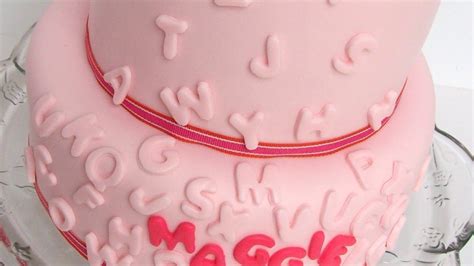 SAB Cakes!: Letter Birthday Cake