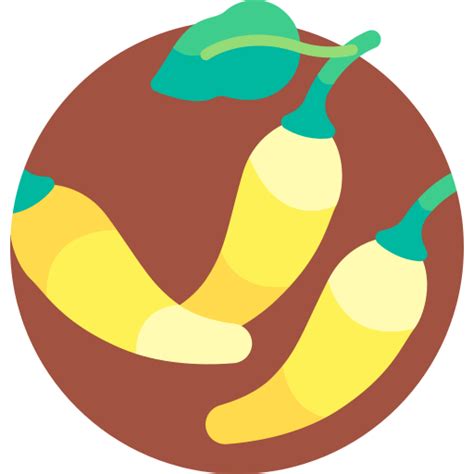 Banana pepper - Free food icons