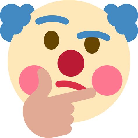 clown_thinking - Discord Emoji