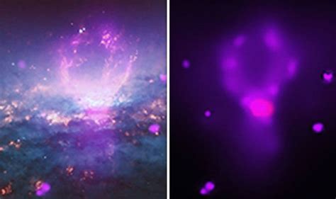 NASA reveals EXTRAORDINARY images ‘galactic nuclear superbubbles’ | Science | News | Express.co.uk