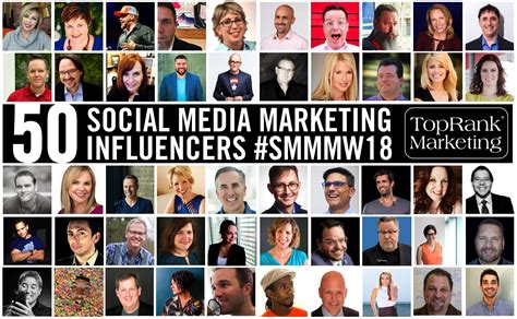 2018 List: 50 Social Media Marketing Influencers #Social50 | Social ...