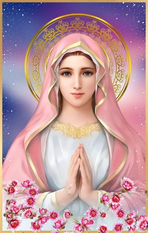 Pin by rosa lozovei on A de sivo para colar | Mother mary images, Mother mary pictures, Jesus ...
