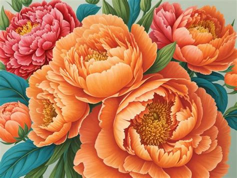 Discover the Vibrant Beauty of Orange Peonies for Stunning Floral ...