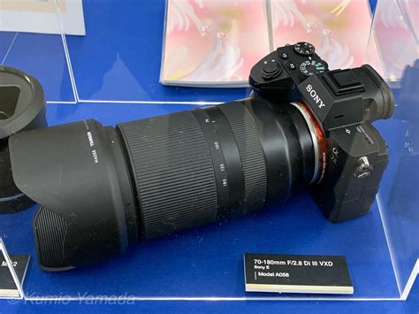 RUMOR: First test suggest the Tamron 70-180mm FE is sharper than the Sony 70-200mm GM lens ...