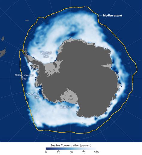 Melting Woes: Antarctic Sea Ice at Record Lows