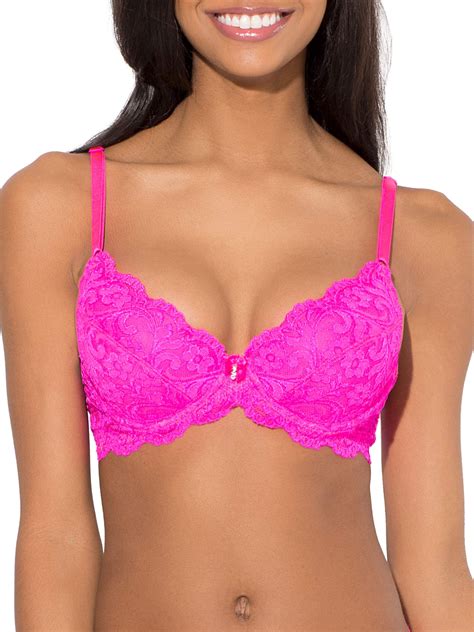 Smart & Sexy Women's Signature Lace Push-up Bra, Style-85046 - Walmart.com