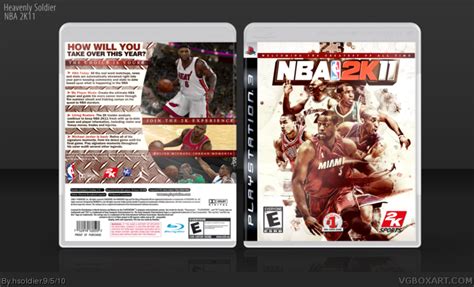 NBA 2K11 PlayStation 3 Box Art Cover by hsoldier