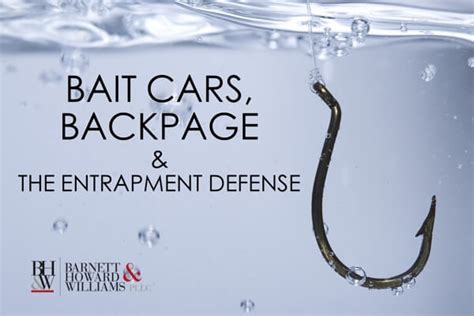 Bait Cars, Backpage, and the Entrapment Defense