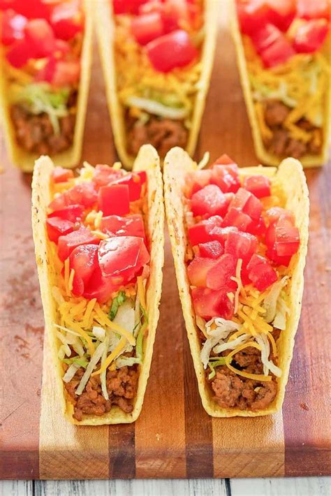 How to Make Taco Bell Crunchy Tacos - CopyKat Recipes Taco Bell Recipes ...