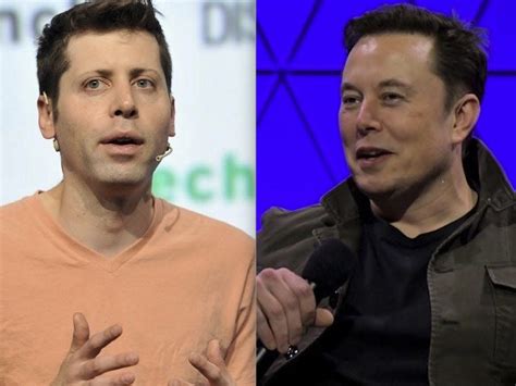 Elon Musk and Sam Altman founded OpenAI together, but now they publicly ...