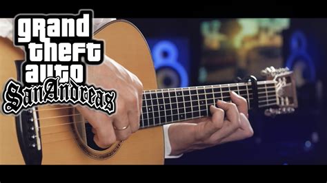 GTA San Andreas Theme I Fingerstyle guitar cover - YouTube