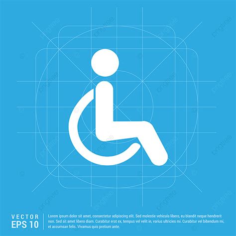 Disabled Person Vector PNG Images, Disabled Person Icon, Person Icons, Disabled Icons, Person ...