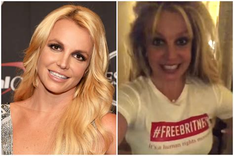 Britney Spears Wears '#FreeBritney' T-Shirt Hours Before ...