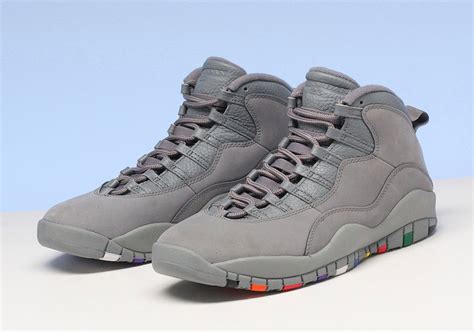 Air Jordan 10 Cool Grey 310805-022 Release Date - Sneaker Bar Detroit