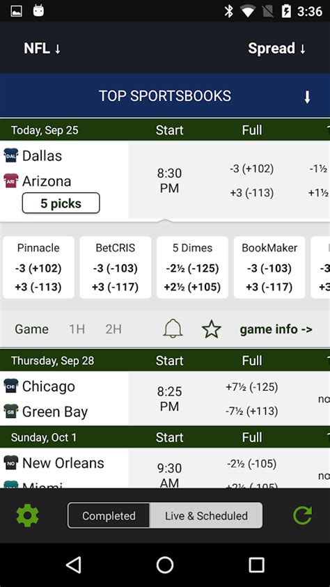 Live Scores & Odds - Android Apps on Google Play