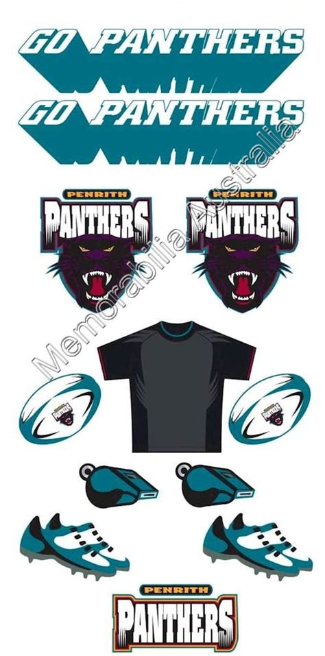 Penrith Panthers NRL Tattoo Sheet :: Penrith Panthers :: NRL - Rugby League :: Sports ...