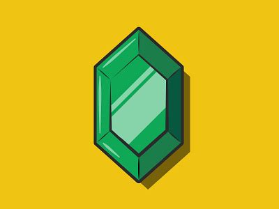 Zelda Rupee by Genewal Design on Dribbble