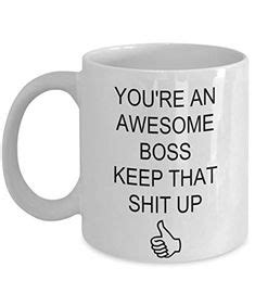Funny Awesome Boss Mug - Birthday Office Party Gifts For ... https://www.amazon.com/dp ...