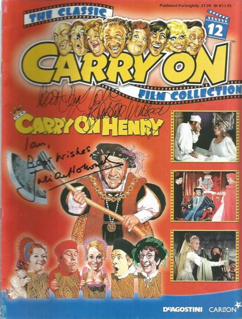 Sold Price: Carry On Henry Magazine Signed By Barbara Windsor - September 5, 0116 10:00 AM BST