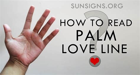 How To Read Palms: The Love Line | Sun Signs