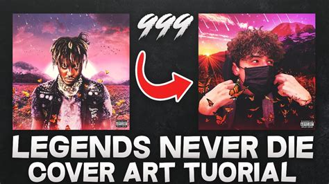 How To Make The "Legends Never Die" Album Cover Art in Photoshop (Juice ...