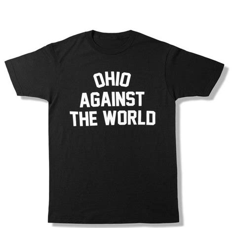 Ohio Against The World Classic Tshirt | T shirt, Black tee, Cleveland against the world