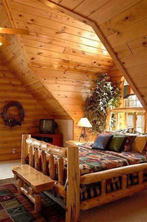 Log Cabin Wall Decor Ideas 49 Beautiful Log Home Ideas To Inspire You ~ Matchness.com - The Art ...