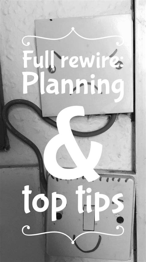 How to plan for a full rewire of your house. Top tips & advice. Priory Lawn – VICTORIAN HOUSE ...