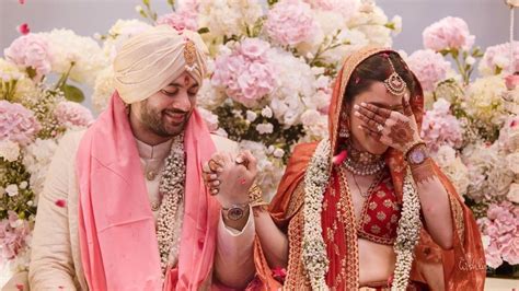 Karan Deol and Drisha Acharya's most stunning pics as groom and bride | Hindustan Times