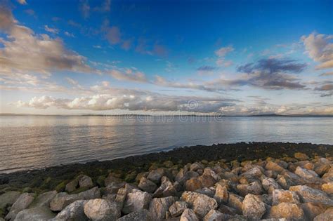 Morecambe Bay Beach Sea Ocean Stock Image - Image of sand, post: 101873859